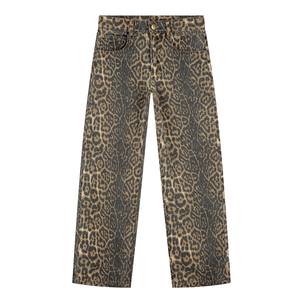 ZARA LEOPARD PANTS