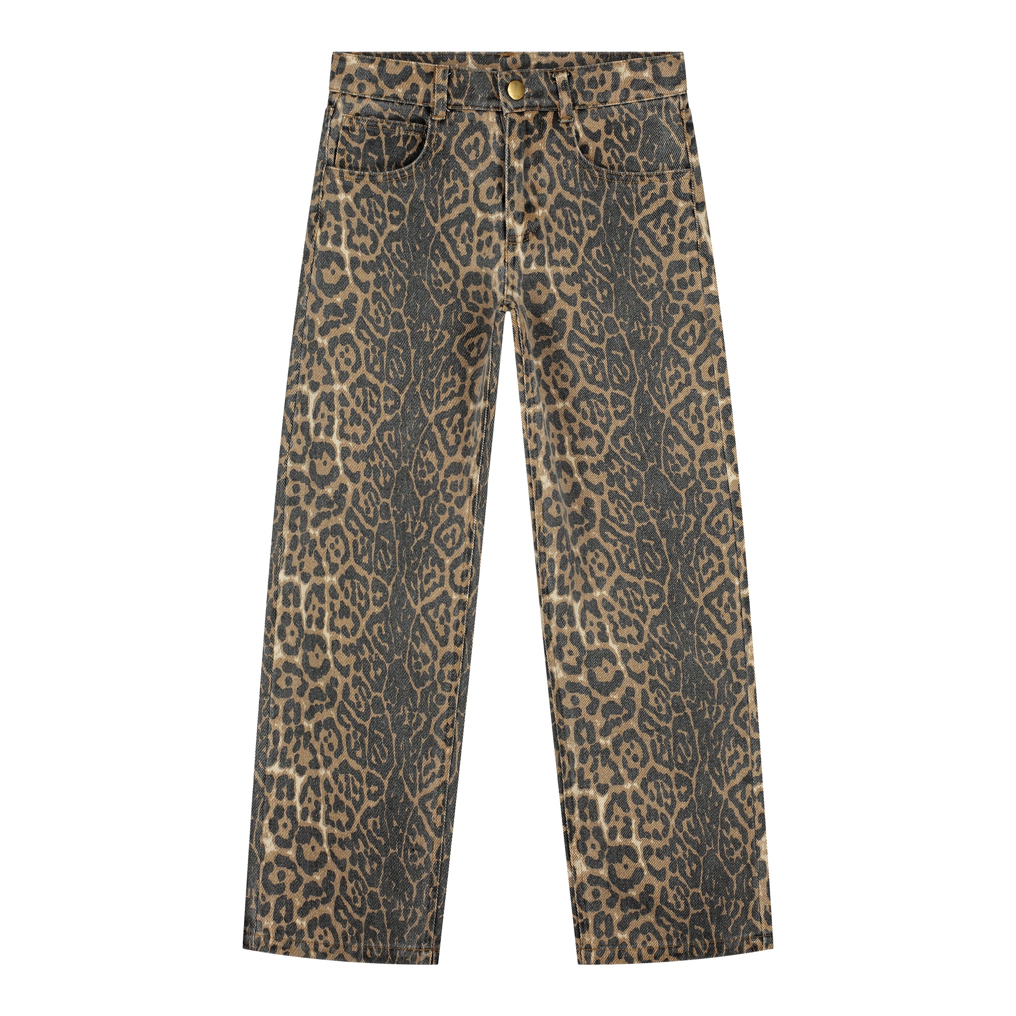 ZARA LEOPARD PANTS